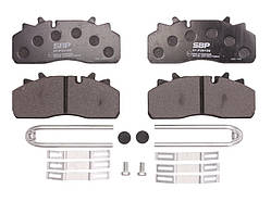 Колодки гальмівні DAF, Renault, Saurer 210.5*92.5*29.8 29159 3057008000 3057008001 07-P29159