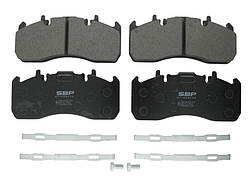 Гальмівні колодки DAF, Renault, ROR/Meritor, Volvo 210.7*108*29 MDP5102 WVA29173 5001864365 07-P29173