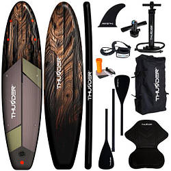 Надувна SUP-дошка (Сапборд) THUNDER WOOD 320
