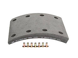 Накладки гальмівні із заклепками SAF 1 рем. 420x180 S-21.50mm