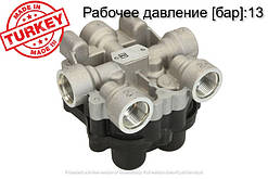 Клапан розвантажувальний чотириконтурний MAN TGL 81521516106 81521519095 81521516099 2V5607359