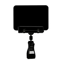 Цінник чорний Табличка А6 (105*148мм) пластикова (5шт/уп) для написання крейдяним маркером (1006), фото 4