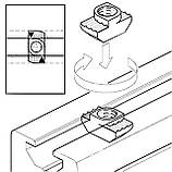 Гайка 20-тип М3 закладна Т-подібна (пазовий сухар), для алюмінієвого профілю 3Д-принтера/ верстата з ЧПК/ ... (B0552), фото 4
