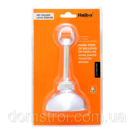 Тримач для душу настінний кронштейн HAIBA 3004 LONG (HB0512) 120 мм, фото 3