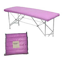 Чохли на кушетку спанбонд 220*80см, упаковка 5 шт рожеві