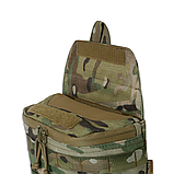 Армійський тактичний підсумок "Нерозсипайка" Militex Cordura original USA Мультикам для скидання магазинів, фото 6