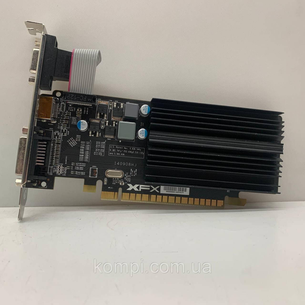 Відеокарта XFX Radeon HD 6450 1GB (GDDR3,64 Bit,PCI-Ex,Б/у), фото 1