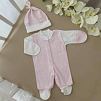 К-м "Хмаринки" чоловічок з шапочкою Рожевий Інтерлок арт.91450093  Зріст 42-30(р)