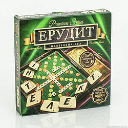Гра настільна Ерудит ВЕЛ PREMIUM G-ER-U-01 українською мовою