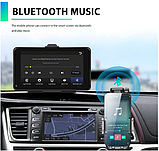Автомобільний сенсорний екран Camecho T86PND 7- дюймовий, Apple Carplay Android Auto Smart Player з Aux AV IN TF Card Type-C, фото 5