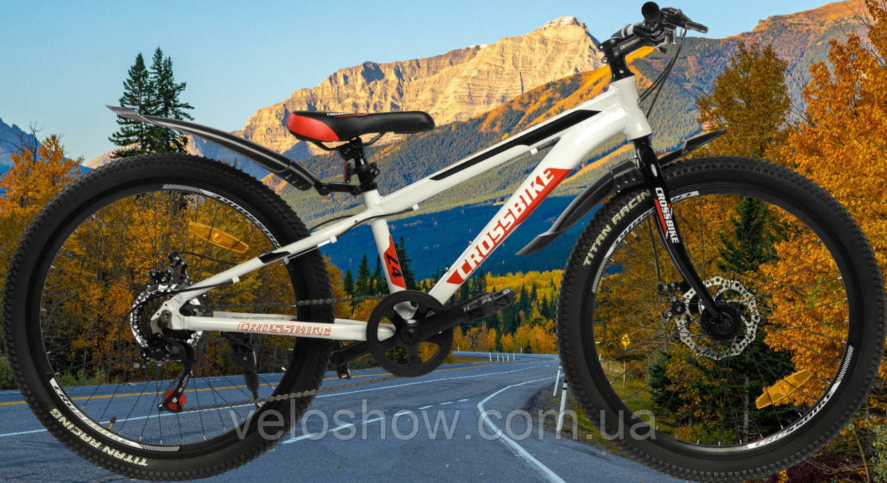 Гірський підлітковий 24 Dragster Crossbike Susp алюмінієвий велосипед, фото 1