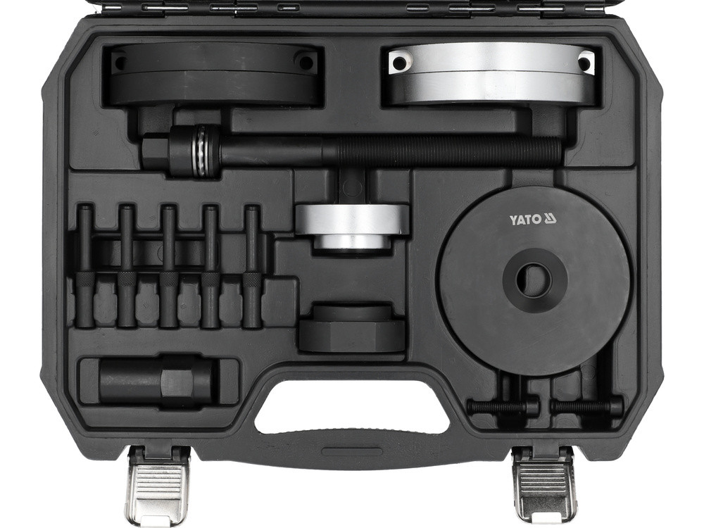 Набір інструментів для демонтажу підшипників і маточинок авто YATO 16ел YT-25394