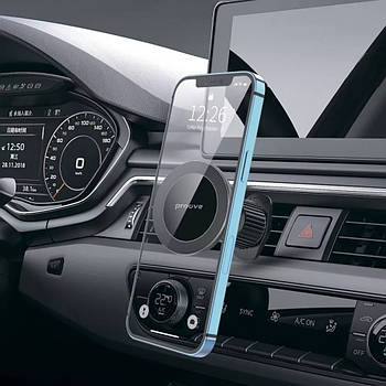 Автомобільний тримач Proove Ironside Air Outlet Car Mount Magnetic Ring black (CHIS00000001)