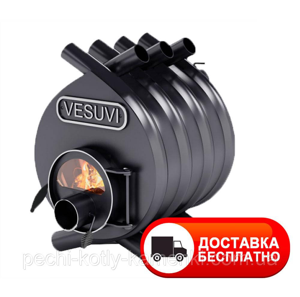 Булер'ян "VESUVI" Класик тип 00 зі склом (калориферна піч)