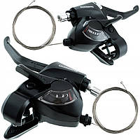 Моноблоки велосипедні шифтери SHIMANO TOURNEY ST-EF41 л+п R7/L3 пара