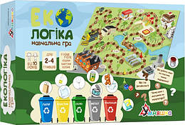 Дитяча настільна навчальна гра "Екологіка"(1319-UM) укр. мовою