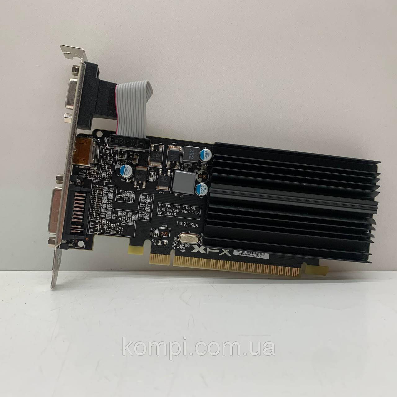 Відеокарта XFX Radeon HD 5450 1GB (GDDR3,64 Bit,PCI-Ex,Б/у)