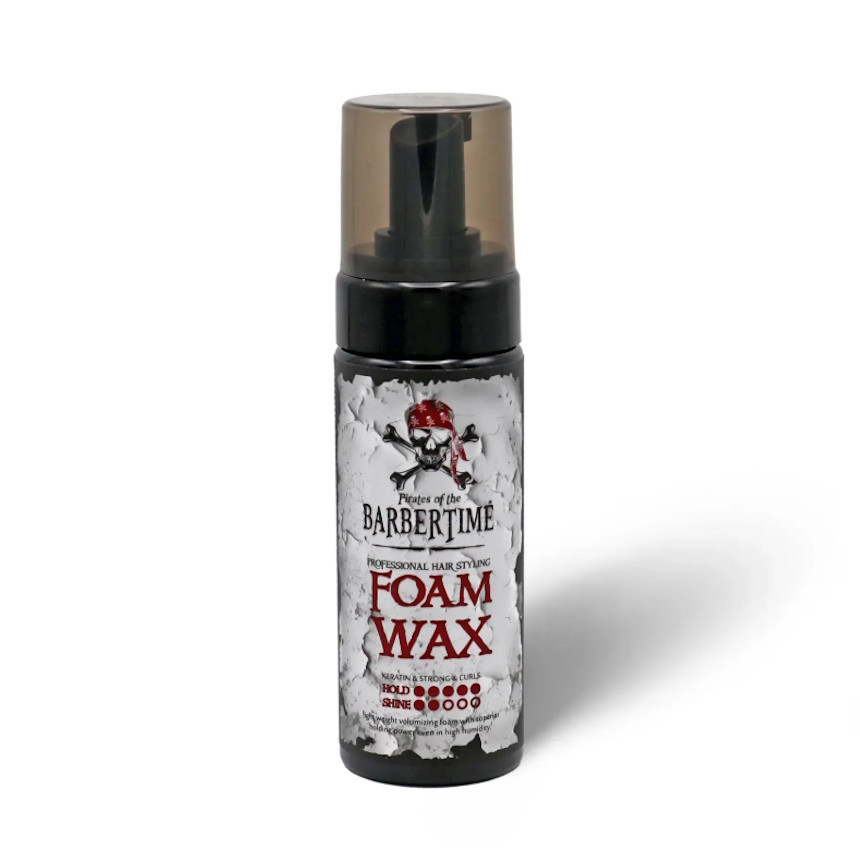 Піна для стайлінгу з середньою фіксацією Barbertime Foam Wax, 150 мл