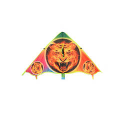 Повітряний змій M 2981 з хвостом 120см  Тигр