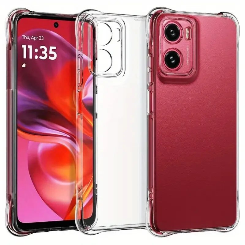 Протиударний прозорий чохол для Motorola Moto G05