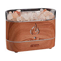 Зволожувач повітря Aroma Diffuser UV-1 FT-1928 із соляним камінням (Рожевий)