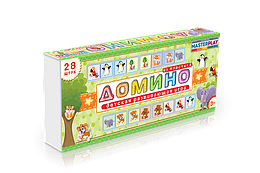 Дитяча гра доміно "Звірятка" 1-093 від 3-х років
