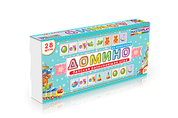 Дитяча настільна гра доміно "Предмети" 1-091 від 3-х років