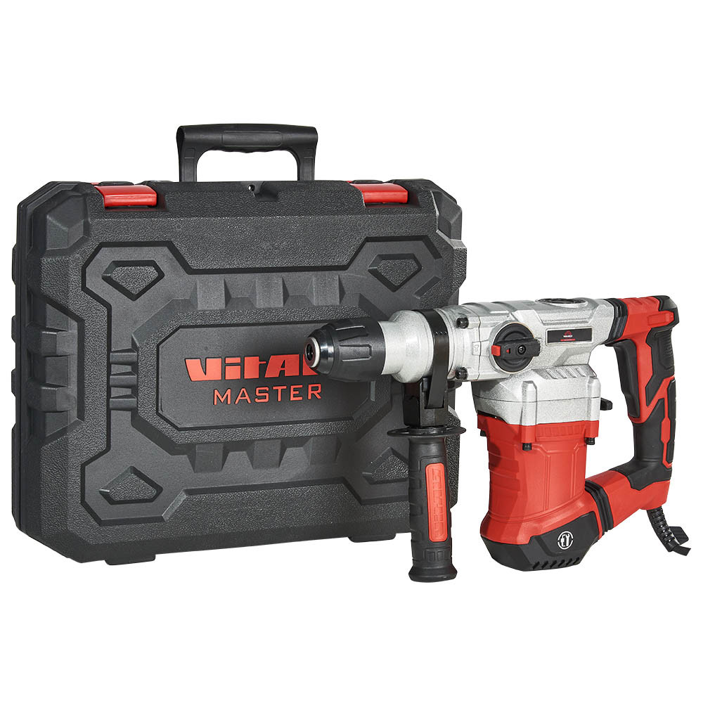 Перфоратор Vitals Master Ra 3013DS 1300 Вт 0-870 об/хв Електричний бочковий перфоратор