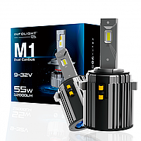 Світлодіодні лампи "INFOLIGHT" M1 (H7)(VW) (12000Lm)(6000K)(55W)(9-32V)(Dual Canbus)
