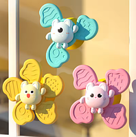 Набір іграшок спінерів з присосками, 3шт (Монстри)