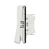 Вимикач 1-кл. внутр. прохідний IP55 "MUREVA S" білий (10А) (C2) MUR39723, фото 6