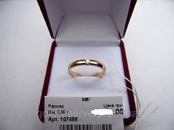 Жіноче кільце з діамантом Розмір 18