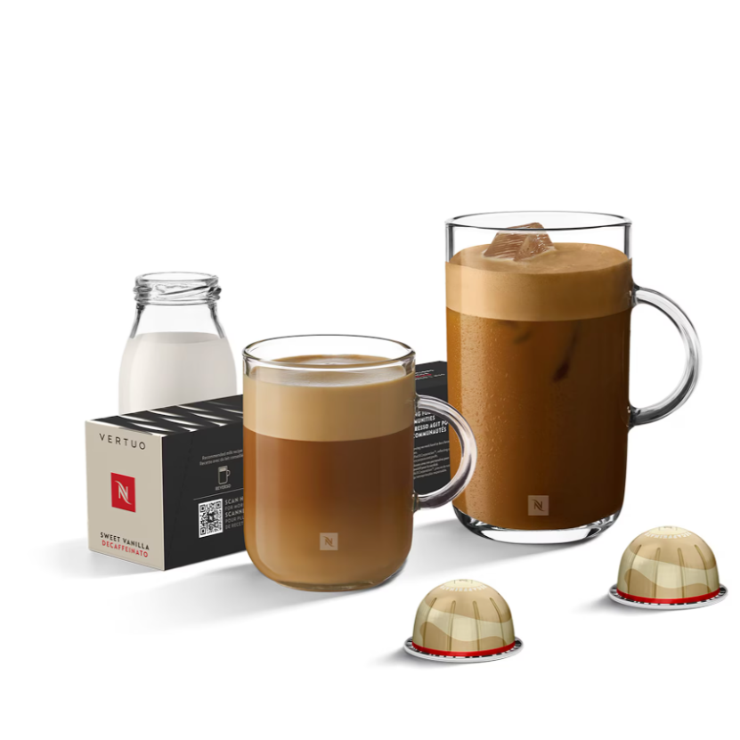 Кава в капсулах Nespresso Vertuo Sweet Vanilla Decaffeinato (10 капсул)