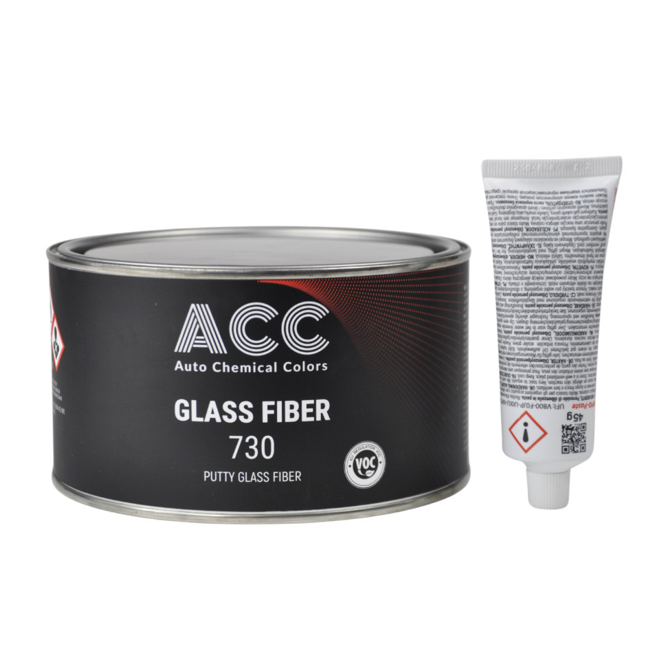 Скловолокниста шпаклівка ACC Glass Fiber 730 1.7 кг, фото 1