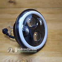 LED-фара МТЗ, ЮМЗ для ФГ-304/305 (ближній/дальній + поворот + ДХВ, 5.75 inch, 40 Вт)