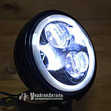 LED-фара МТЗ, ЮМЗ для ФГ-304/305 (ближній/дальній + поворот + ДХВ, 5.75 inch, 40 Вт), фото 8