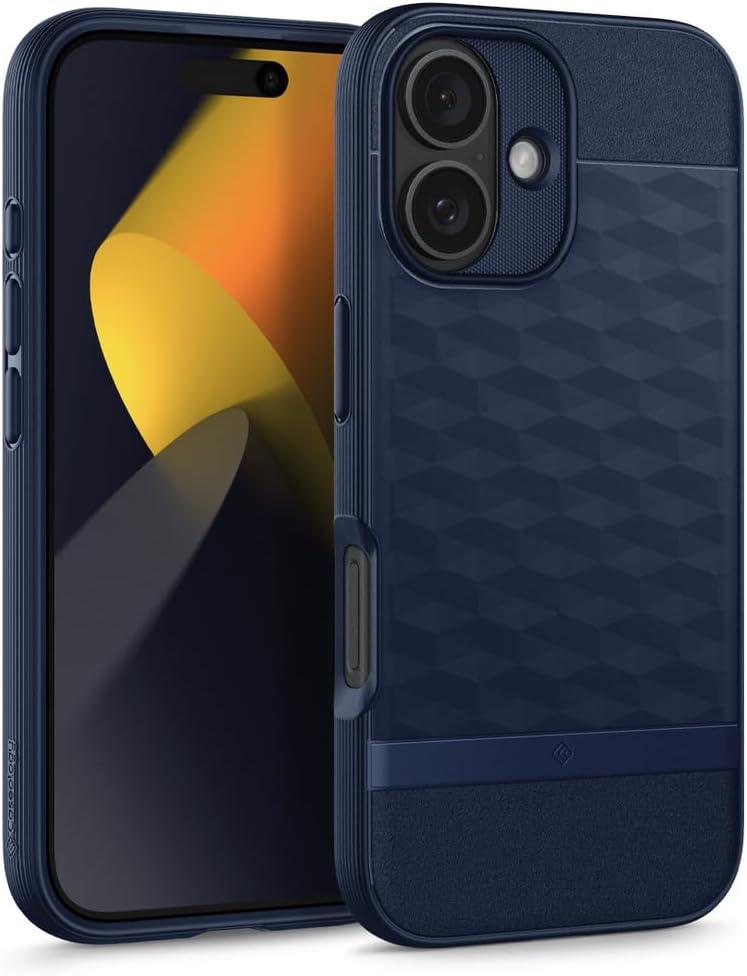 Чохол Caseology Parallax Mag Midnight Blue для iPhone 16 ACS08234, фото 1
