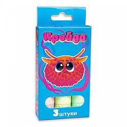 Дитячий набір крейди Куля Strateg 50122, 3 шт