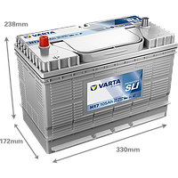 Акумулятор VARTA PROMOTIVE SLI 605 102 080 H17