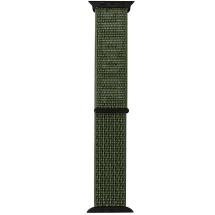Ремінець Nylon для Apple Watch 38/40/41/42mm(ser.10) Зелений / Sequoia, фото 1