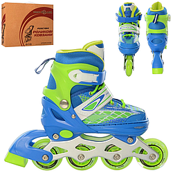 Ролики розсувні Profi A4140-S-BL розмір(31-34)