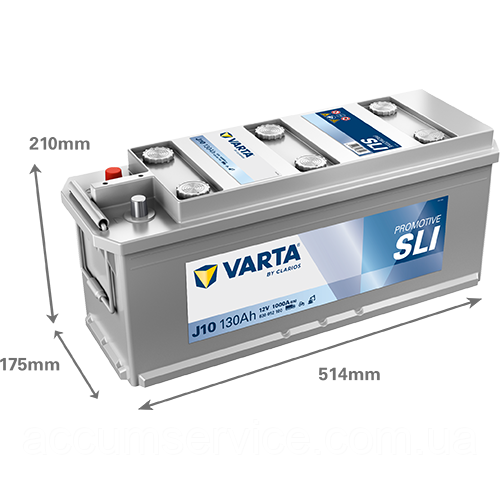 Акумулятор VARTA PROMOTIVE SLI 630 052 100 J10