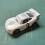 Машинка Apple Car із м/ф Cars RESTEQ. Машинка Мак АйКар Білий. Автомобіль Mac iCar White. Машинки Тачки, фото 6