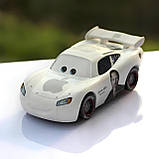Машинка Apple Car із м/ф Cars RESTEQ. Машинка Мак АйКар Білий. Автомобіль Mac iCar White. Машинки Тачки, фото 5