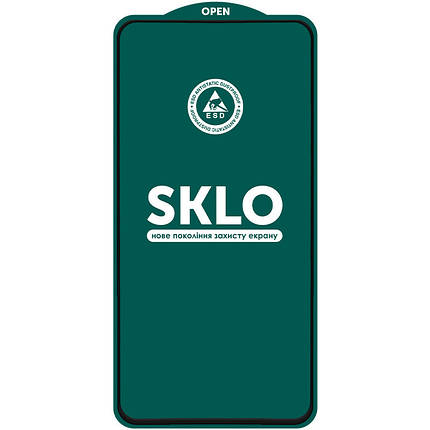 Захисне скло SKLO 5D (тех.пак) для Xiaomi Redmi Note 10 Pro / 11 Pro 4G/5G / 11E Pro / 12 Pro 4G Чорний, фото 1