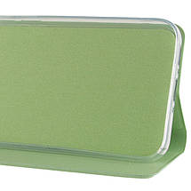 Шкіряний чохол-книжка GETMAN Elegant (PU) для Xiaomi Redmi 13 4G / Poco M6 4G М'ятний, фото 3