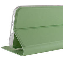 Шкіряний чохол-книжка GETMAN Elegant (PU) для Xiaomi Redmi 13 4G / Poco M6 4G М'ятний, фото 4