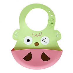 Дитячий слинявчик "Овечка" MGZ-0603-5 силіконовий