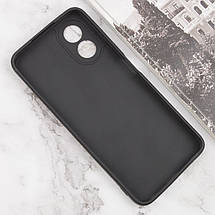 Силіконовий чохол Candy Full Camera для Oppo A58 4G Чорний / Black, фото 3