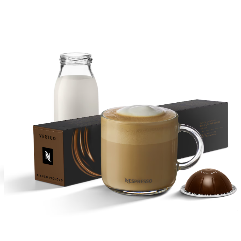 Кава в капсулах Nespresso Vertuo Bianco Piccolo for milk (10 капсул)